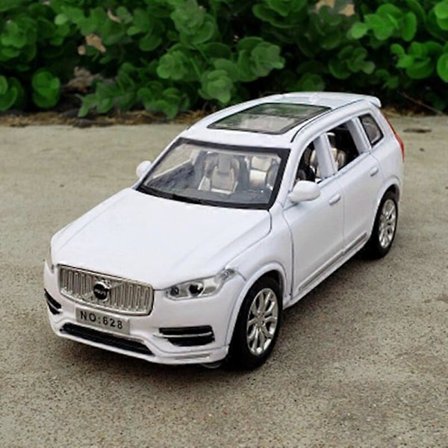 1:32 VOLVO XC90 SUV Legetøjsbil i Metal med Lyd og Lys - Samlermodel - Børnegave