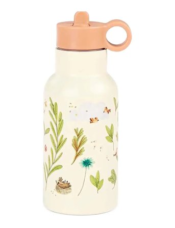 Moulin Roty Drinking Bottle - Trois Petits Lapins - Multi/patterned - ONE SIZE