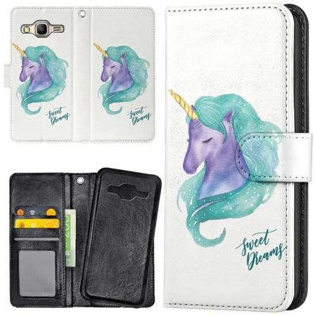 Samsung Galaxy J3 (2016) - Plånboksfodral/Skal Sweet Dreams Pony