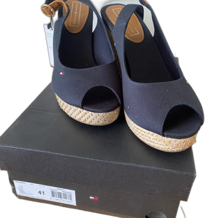 Svarta sandaler från Tommy Hilfiger