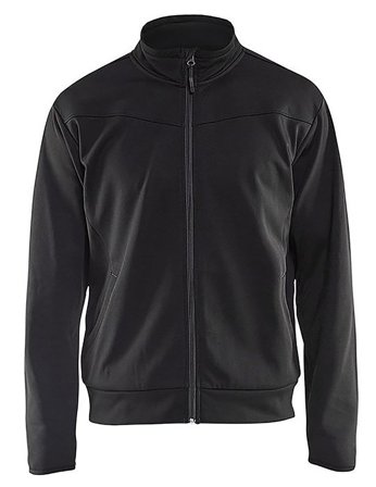 Blåkläder 3362252610984XL Genser hvit/grå, hel glidelås Hvit/grå, Klær