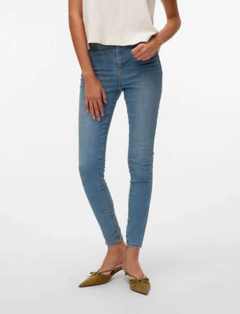 Vero Moda Vmsophia Hw Skinny Jeans Lt Bl Noos - Blue - XS x 32