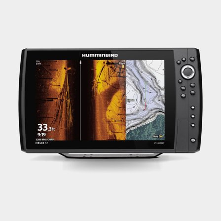 Plotter Humminbird HELIX 12 CHIRP MSI+ GPS G4N, 12" + transdutor de ecossonda (CHIRP, DownScan, SideScan, Live)