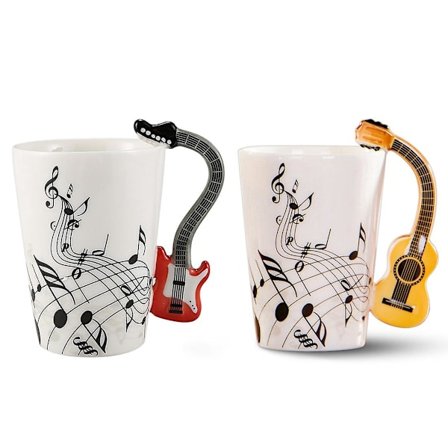 Gitargrep Keramikkrus Gratis Spektrum Kaffe Melk Te Kanne Musikk Instrument & Musikk Stil Gitar