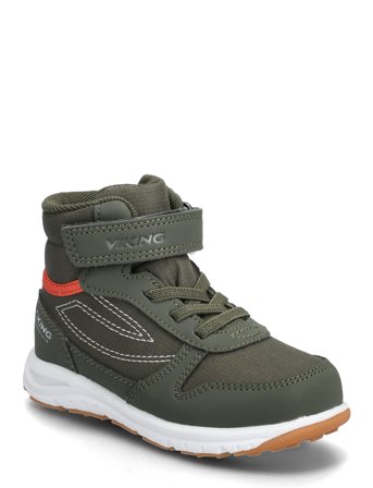 Viking Hovet Mid Wp 1V - Khaki green - 24