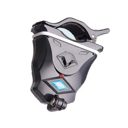 Fiskebid Alarm LED Natlys Fiskebid Alarm Elektronisk LED Lysindikator Fisketilbehør Bid Alarm Med Batterier(1 stk, Sort)