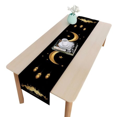 Eid Mubarak Bordløper Ramadan Dekorasjon Eid Mubarak Bord