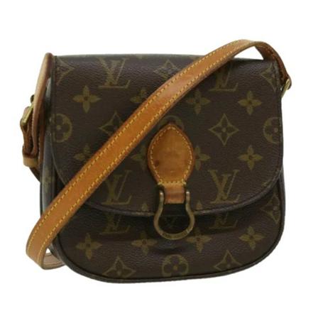 Louis Vuitton Vintage, Pre-owned Canvas louis-vuitton-bags Bruin, Dames, Maat:ONE Size