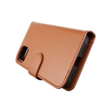 Iphone 11 Plånboksfodral Magnet Rvelon - Guldbrun Brun
