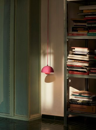 Flowerpot VP10 taklampe Ø16 - tangy pink