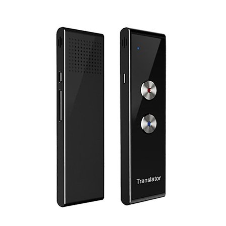 Älykäs Ääni Kääntäjä Samanaikainen Kääntäjä Reaaliaikainen Musta