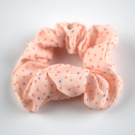 Scrunchie Dot, vaaleanpunainen - Busy Lizzie