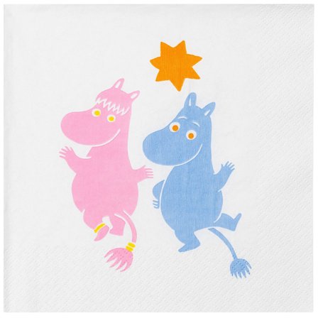 Arabia Mumin Fest Papirserviet 33 cm - Multi | KitchenOne