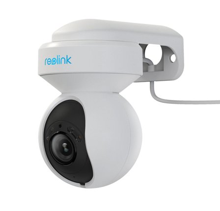 Reolink E1 Outdoor Wi-Fi - hvitt (E540-W) utendørs-kamera med pan/tilt/zoom, IP66 - perfekt som fjøskamera