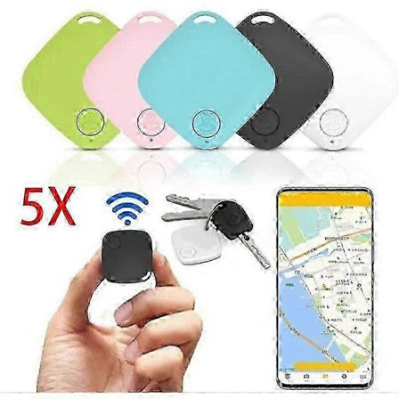 5 kappaleen GPS-paikannin ajoneuvoille, autoille, lapsille, koirille, reaaliaikainen seuranta, vedenpitävä, vahvalla magneetilla ulkoiluun ja 