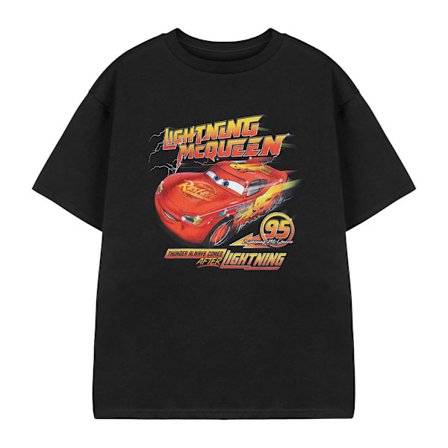 Cars Pojkar Thunder Kommer Alltid Efter Blixten T-Shirt 7-8 År