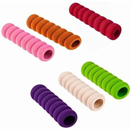 Set med 6 dörrhandtagsöverdrag, dörrknoppsöverdrag EVA-skum, dörrhandtag