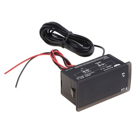 Varm 12V Kjøretøy Bil LED Digitalt Termometer Temperaturmåler Probe -40~110°C