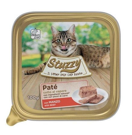 Stuzzy Patè Di Manzo Per Gatti 100g