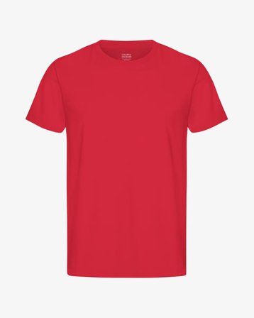 Classic Organic Tee - Scarlet Red - Male - 2XL