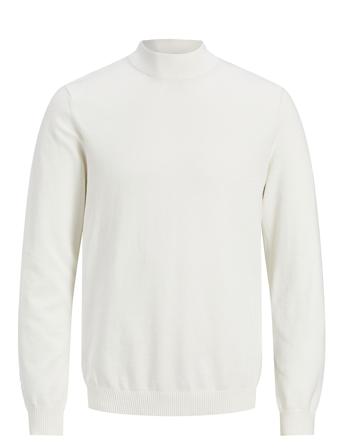 Jjebasic Knit Mock Neck White Jack & J S