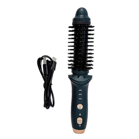 Kiharrinharja, volyymia antava kuumailmakiharruskampa, automaattinen pyörivä kiharrin, kaksoisjännite matkoille