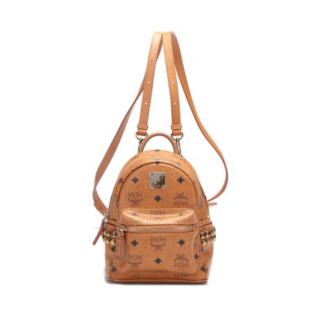 MCM Pre-owned Rugzaks , Bruin , Dames , Maat: ONE Size Vintage Tassen