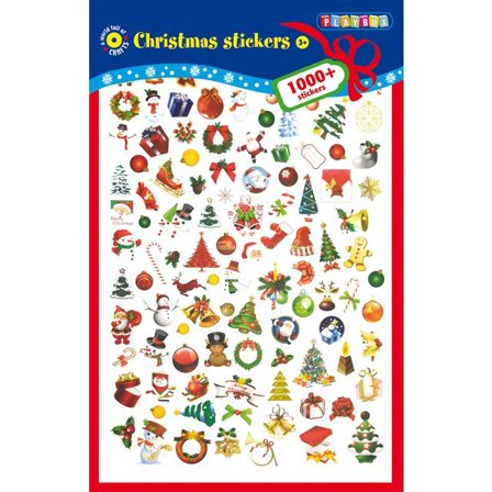 PLAYBOX Stickers jul 1000/fp - Lyreco - Skola och förskola - Hobbymaterial - Bokmärken och stickers