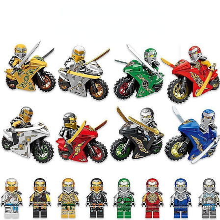 Phantom Ninja Building Blocks Motorcycle Ninja Building Blocks Model Toy