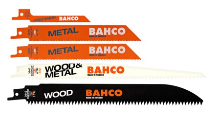 Bahco 0401659 Tigersågblad 5-pack, Maskintillbehör & förbrukning