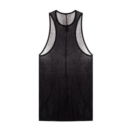 Rick Owens Sleeveless T-shirt Sort, Herre T-shirts