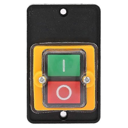 Industriel Trykknapkontakt 220V/380V 10A Vandtæt Støvtæt ON/OFF Maskinkontakt [DB]