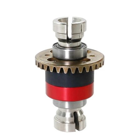 Metaldifferentiale Fram Bag til 1/18 ARRMA GROM RC Bil Opgraderingstilbehør Som Vist