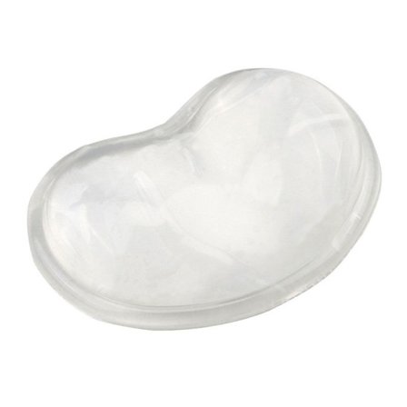 Ergonomisk silikone håndledsstøtte til mus - Transparent