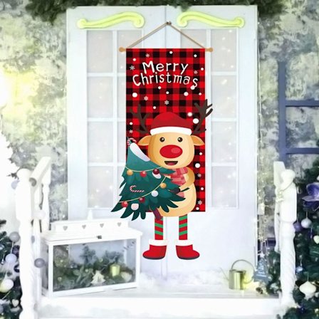 Juledørbanner Vindusskilt Bannere STIL 5 STIL 5