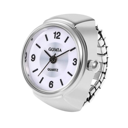 Digital Par Klokke Ring Ring Klokke HVIT