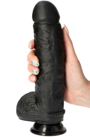 Achille Dildo Schwarz 24 cm