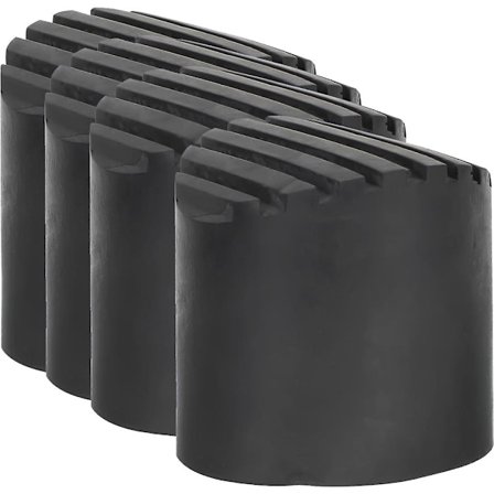 4 kpl huonekalujalkojen tyynyjä tikkaiden pehmustekansia pöydän jalkojen suojuksia tikkaiden jalkojen kumityynyjä askeltikkaiden jalkasuojia