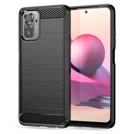 Xiaomi Redmi Note 10/10s/poco M5s Skal Tpu Carbon - Svart