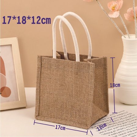 Handhållen godispåse Tygpåse B B