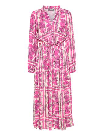 Sabri Ls Bubble Dress Dresses Cocktail Dresses Monivärinen/Kuvioitu MOS MOSH