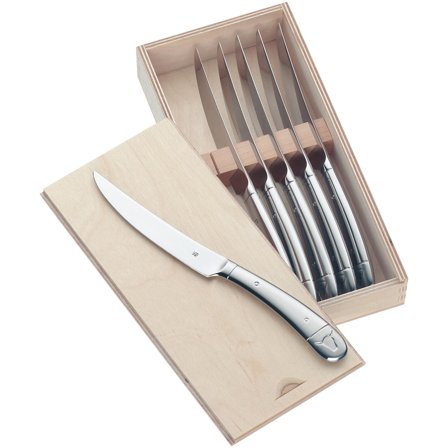 Wmf Steakkniv stor, 6 stk. - Blankt stål | KitchenOne