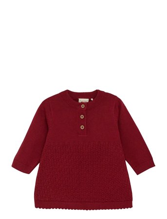 Dress Knit Red Fixoni