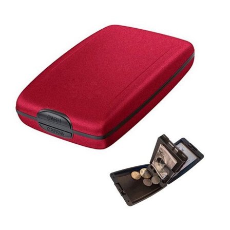 IC Herrkorthållare Kortplånbok Herrplånbok i metall