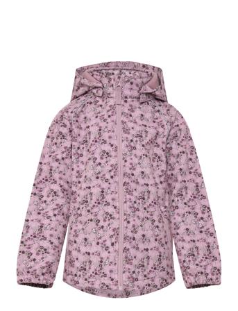 Nkfalfa08 Softshell Jacket Flower1 Fo Pink Name It