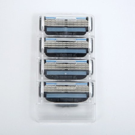 32-pack 3-lagers rakblad för manuell rakning för män