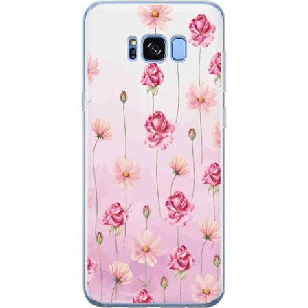 Kompatibel Mobilcover til Samsung Galaxy S8+ Rose Petal Whisper