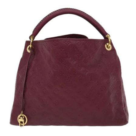 Louis Vuitton Vintage Pre-owned Læder hndtasker Lilla, Dame Vintage Tasker, Størrelse: ONE Size