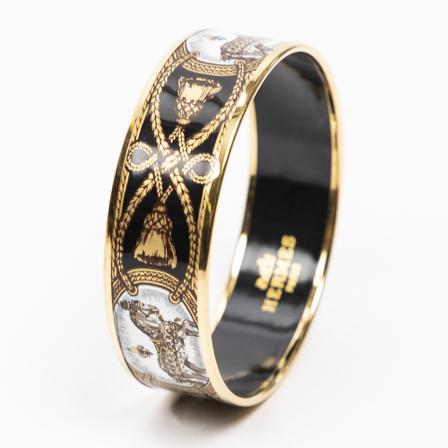 Hermès Vintage Pre-owned Jewellery , Zwart , Dames , Maat: ONE Size Vintage Sieraden