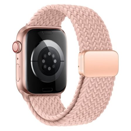 Tech-Protect klokkerem NylonMag Apple Watch 38/40/41 mm, støvete rose